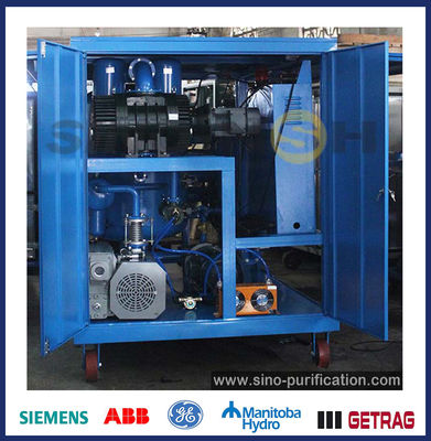 12000L/H Flow Rate Turbine Oil Purifier with Carbon Steel Construction and Vacuum Separation Technology