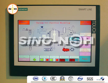 Automatic Double Stage Transformer Oil Filtration Machine With PLC Control Fully Touch Screen