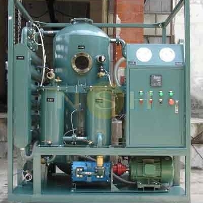 6000L / H Degassing Vacuum Transformer Oil Purifier Single Stage Mechanical