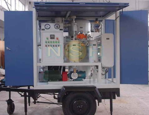 6000L/H Movable  Transformer Oil Purification Equipment Model VFD Transformer Oil Purifier