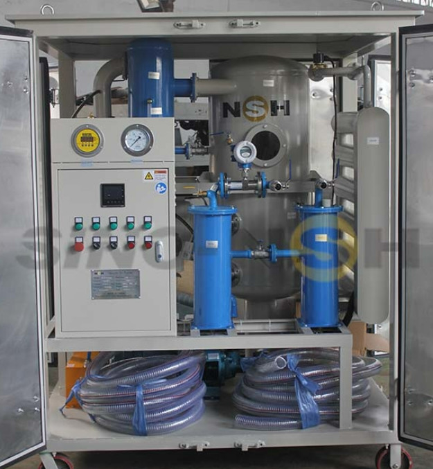 4000L/H Dehydration Transformer Oil Purifier Machine System Aluminum Enclosure Shield