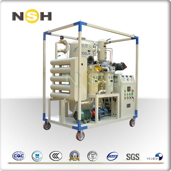 Movable Two-Stage Transformer Oil Purifier Roots Vacuum System Insulating Fluid Processing