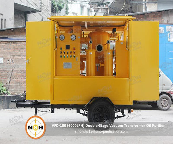 Transformer Insulation Oil Purifier Fluid Filtration System Dielectric Strength Recovery Treatment