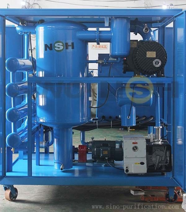 Automatic 12000LPH Explosion-Proof Insulation Oil Vacuum Purifier Industrial Fluid Treatment