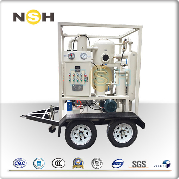 Trailer-Mounted Insulation Oil Purifier 600-18000LPH Transformer Oil Filtration Unit
