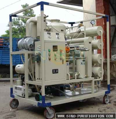 Vacuum Insulation Oil Purifier 380V 50Hz Double-Stage Transformer Dielectric Fluid Treatment