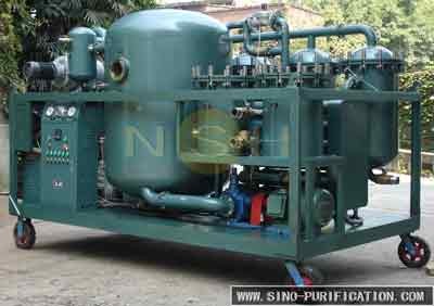Dehydration Turbine Oil Purifier 9000L/H Hydraulic Oil Recycling Machine 72kW