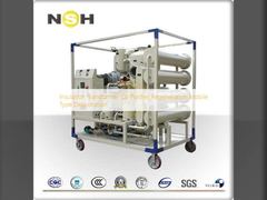 Insulation Transformer Oil Purifier Regeneration Mobile Type Dehydration