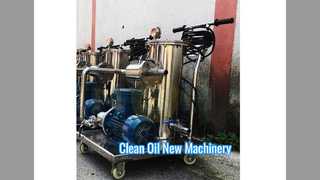 Портативный очиститель масла Гидравлическое масло из нержавеющей стали